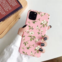 Kowkaka Cute Cartoon Daisy Phone Case For iPhone 11 Pro X XR XS Max 6 6s 7 8 Plus SE 2020 Soft Flower Love Heart Fundas Cover