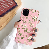 Kowkaka Cute Cartoon Daisy Phone Case For iPhone 11 Pro X XR XS Max 6 6s 7 8 Plus SE 2020 Soft Flower Love Heart Fundas Cover