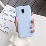 candy color silicone phone case for samsung galaxy j7 pro j5 j3 2017 2016 2015 a6 a8 j8 j6 j4 plus 2018 matte soft tpu cover