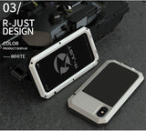 Heavy Duty Metal Aluminum Phone Case for iPhone 11 Pro Max XR XS MAX 6 6S 7 8 Plus X 5S SE 2020 Doom Armor Shockproof Case Cover