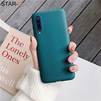 candy color silicone phone case for samsung galaxy a50 a70 a30 a40 a20 a10 galaxi a51 a71 a20e m30s a7 2018 matte soft tpu cases