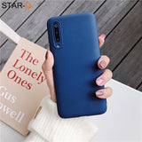 candy color silicone phone case for samsung galaxy a50 a70 a30 a40 a20 a10 galaxi a51 a71 a20e m30s a7 2018 matte soft tpu cases