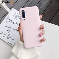 candy color silicone phone case for samsung galaxy a50 a70 a30 a40 a20 a10 galaxi a51 a71 a20e m30s a7 2018 matte soft tpu cases