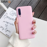 candy color silicone phone case for samsung galaxy a50 a70 a30 a40 a20 a10 galaxi a51 a71 a20e m30s a7 2018 matte soft tpu cases