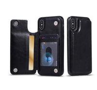 Luxury Flip Leather Wallet Case For iPhone 5S SE 5 Funda Card Slots Phone Bag Cover For iPhone 7 6S 8 X Xr XS Max Coque