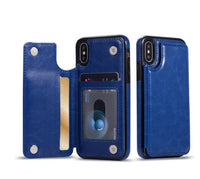 Luxury Flip Leather Wallet Case For iPhone 5S SE 5 Funda Card Slots Phone Bag Cover For iPhone 7 6S 8 X Xr XS Max Coque