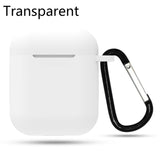 Protective Earphone Case For Airpods case Apple Silicone Protective cover cute Headphones Cases For Airpods 2/1 case Apple