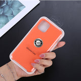 Luxury Silicone Phone Case for Apple iPhone 11 Pro MAX XS XR 7 8 6S Plus 8Plus 12 Mini 11Pro Official Logo Liqiud Brand Cover