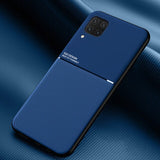 for huawei p40 lite case for huawei p 40 lite light pro case matte leather texture magnetic car holder cover on hauwei p40lite