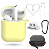Pretty gift 2/7Pcs Set Silicone Cases for Airpods 2nd Protective Earphone Cover Case for Apple airpods2 Shockproof accessories