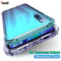 luxury clear Shockproof Phone case For Samsung Galaxy A51 A71 A50 A70 A10 A30 S8 S9 S10 Lite S20 Note 20 Ultra 8 9 10 Plus Cover