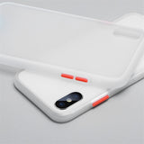 Transparent Matte Color Frame phone Case For Xiaomi Redmi CC9 CC9E A3 9 Note 6 7 7S 7A 8 8A 8T K20 9 9T 10 Pro Lite Back Cover