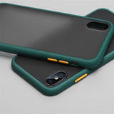 Transparent Matte Color Frame phone Case For Xiaomi Redmi CC9 CC9E A3 9 Note 6 7 7S 7A 8 8A 8T K20 9 9T 10 Pro Lite Back Cover