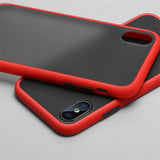 Transparent Matte Color Frame phone Case For Xiaomi Redmi CC9 CC9E A3 9 Note 6 7 7S 7A 8 8A 8T K20 9 9T 10 Pro Lite Back Cover