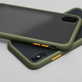 Transparent Matte Color Frame phone Case For Xiaomi Redmi CC9 CC9E A3 9 Note 6 7 7S 7A 8 8A 8T K20 9 9T 10 Pro Lite Back Cover