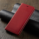 Luxury Magnet Leather Flip phone Case for iPhone Xs Xr X R 11 12 Mini pro Max 8 7 6 6s Plus 5 S se 2020 Wallet Card Holder Cover