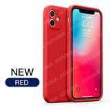 2020 New Luxury Liquid Silicone Case For iPhone 11 Pro Max 12  protector Case For iPhone X XS MAX XR 7 8 6 6S PLUS SE 2020 Cover