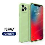 2020 New Luxury Liquid Silicone Case For iPhone 11 Pro Max 12  protector Case For iPhone X XS MAX XR 7 8 6 6S PLUS SE 2020 Cover