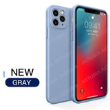 2020 New Luxury Liquid Silicone Case For iPhone 11 Pro Max 12  protector Case For iPhone X XS MAX XR 7 8 6 6S PLUS SE 2020 Cover