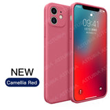 2020 New Luxury Liquid Silicone Case For iPhone 11 Pro Max 12  protector Case For iPhone X XS MAX XR 7 8 6 6S PLUS SE 2020 Cover