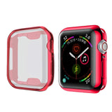 Watch Cover case For Apple Watch series 6 5 4 3 2 1 case 42mm 38m 40mm 44mm Slim TPU case Screen Protector for iWatch 6 5 4 44mm