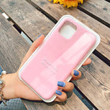 Official With LOGO Silicone Case For iphone 12 pro max 7 8 6 6s plus Case For apple iphone 11 pro max xr xs max x se 2020 Cover
